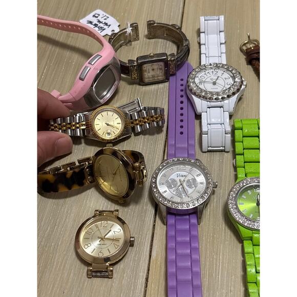 Lot of 11 Women’s Fashion Watches - AS IS for Parts or Repair main image 4